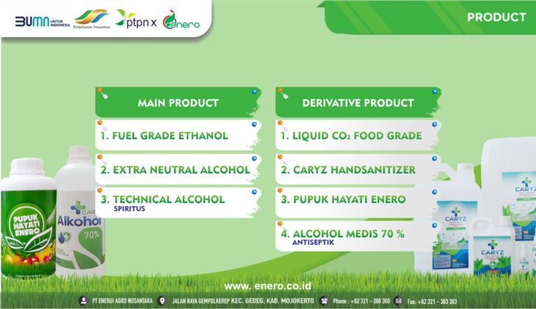 Produk Kami PT Energi Agro Nusantara